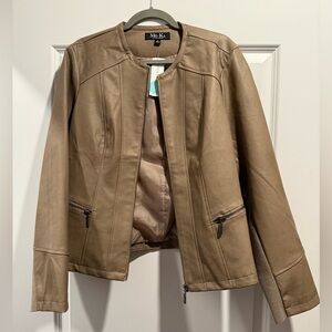 Women's Tan Jacket NWT